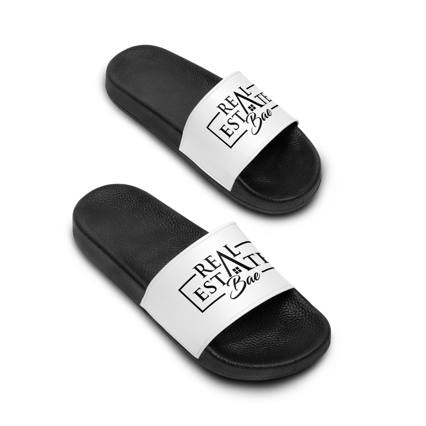 Real Estate Babe Slide Sandals — Women's Casual Realtor Gift