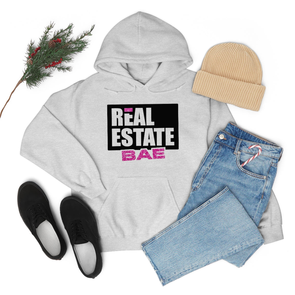 Real Estate Bae™ Hooded Sweatshirt