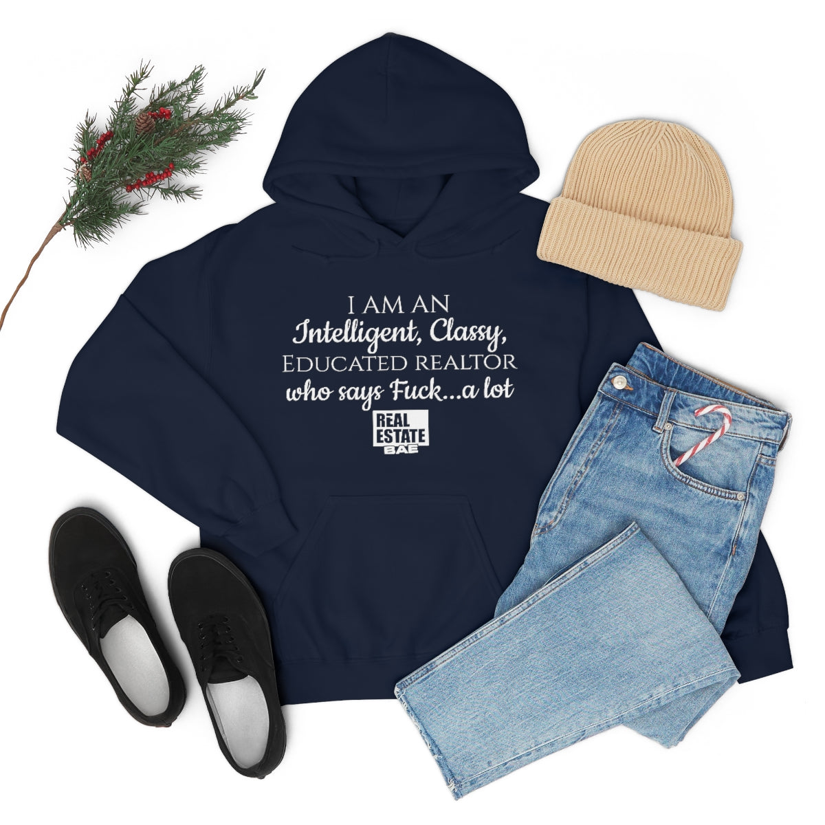 F*ck Hooded Sweatshirt- Real Estate Bae™