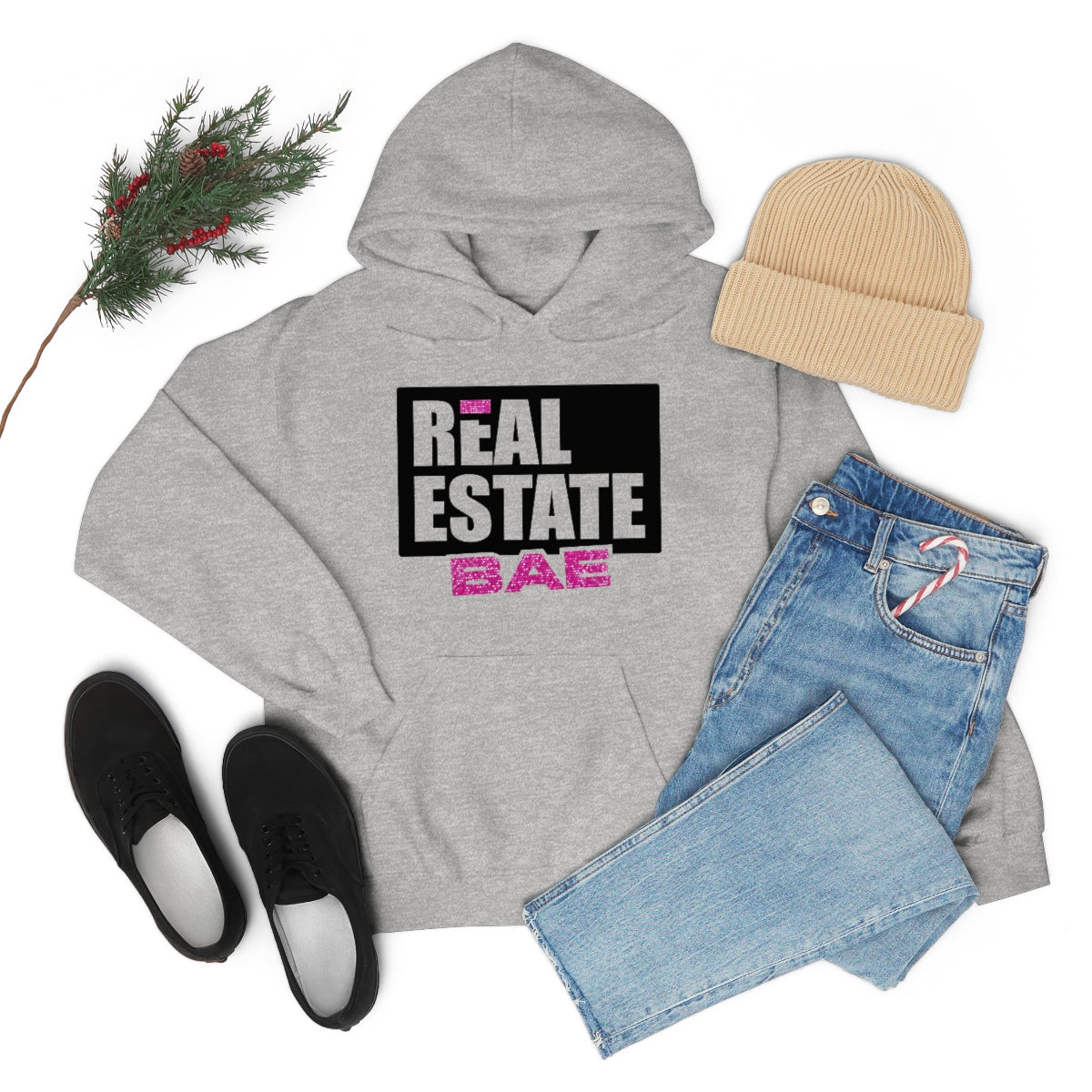 Real Estate Bae™ Hooded Sweatshirt