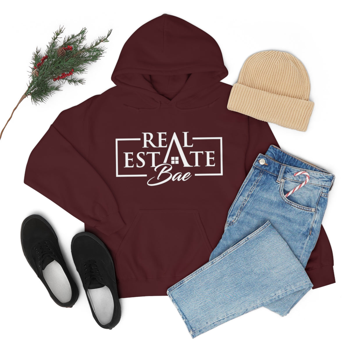 Real Estate Bae™ Hooded Sweatshirt
