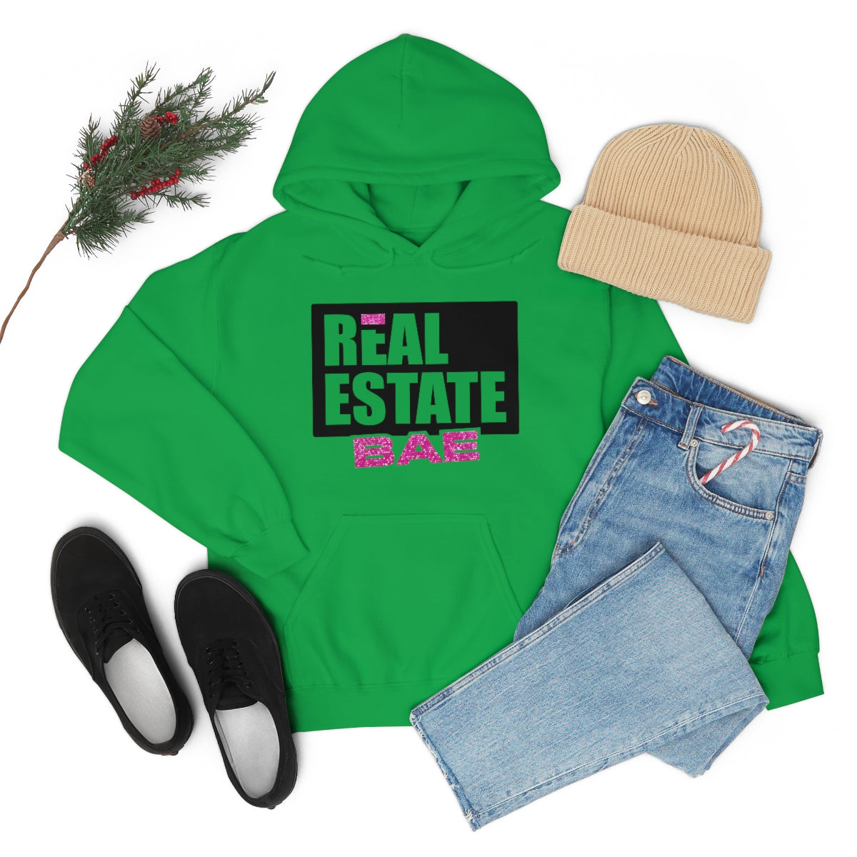 Real Estate Bae™ Hooded Sweatshirt
