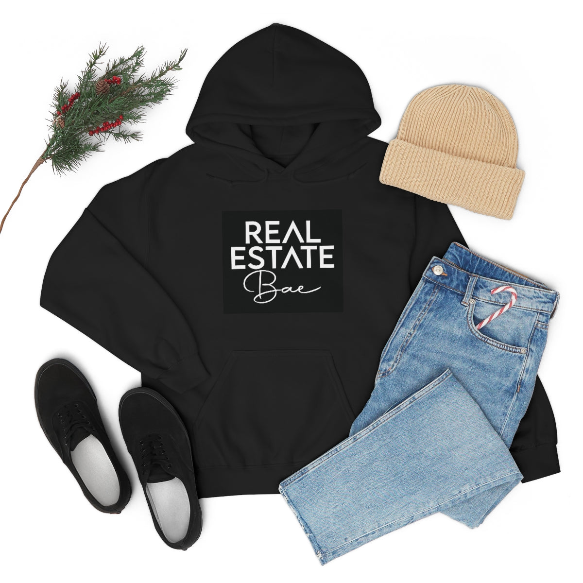 Real Estate Bae™ Hooded Sweatshirt