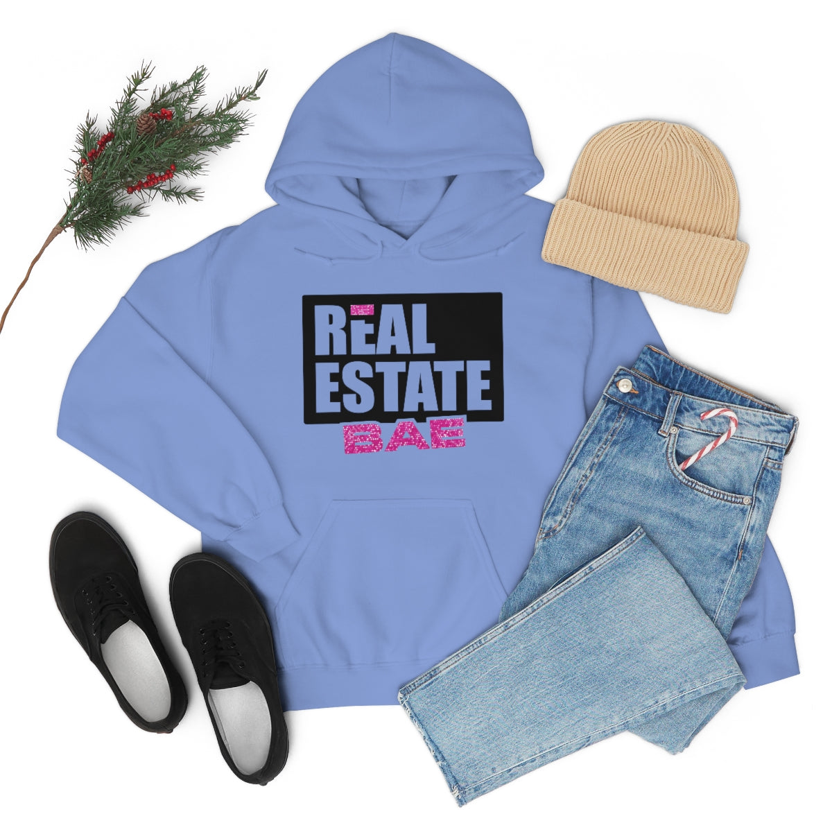 Real Estate Bae™ Hooded Sweatshirt
