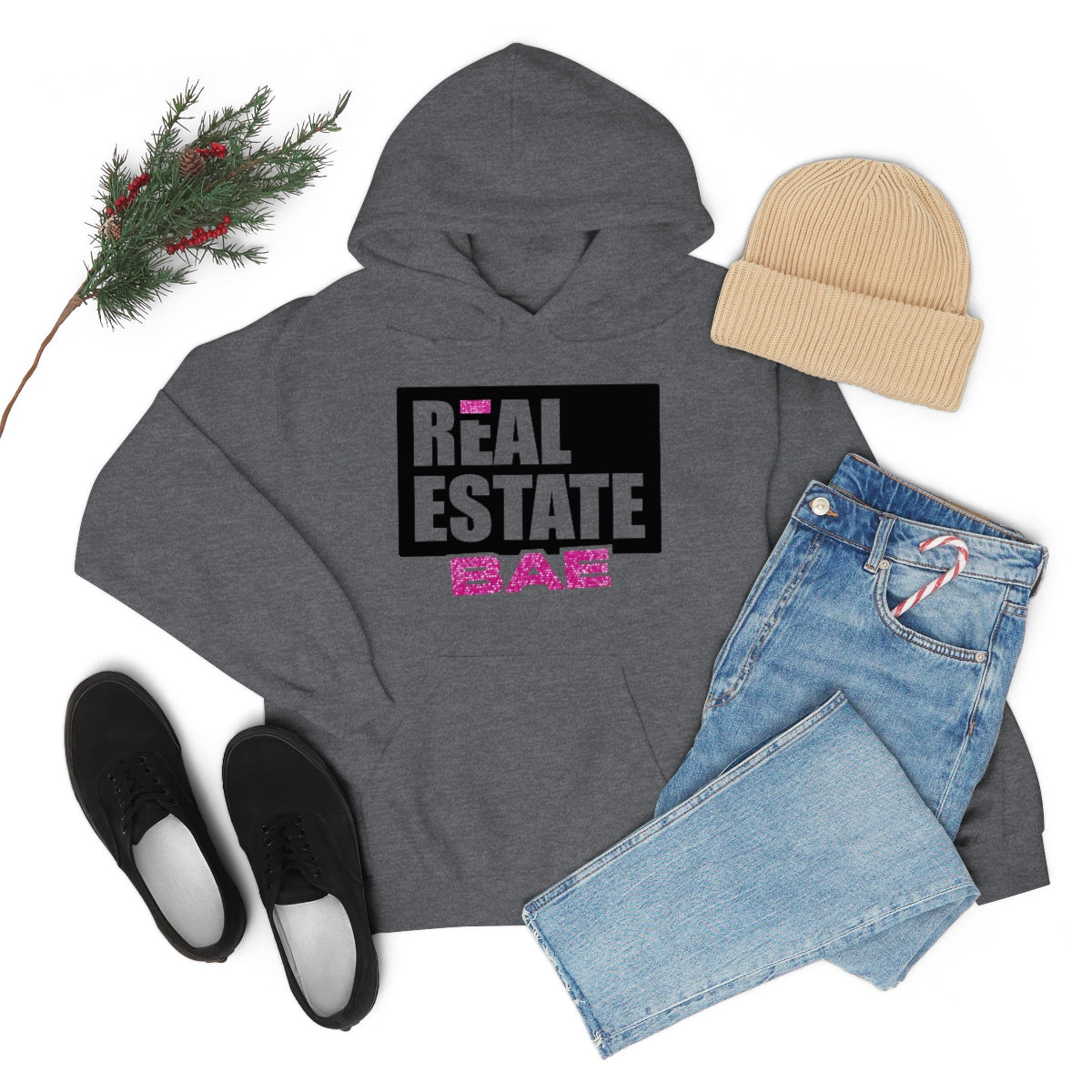 Real Estate Bae™ Hooded Sweatshirt