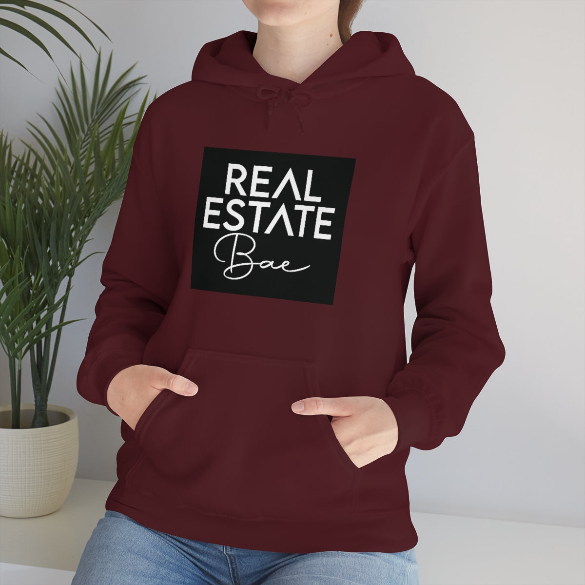 Real Estate Bae™ Hooded Sweatshirt