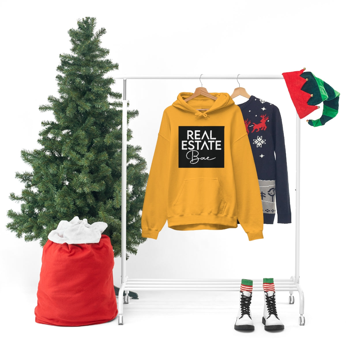 Real Estate Bae™ Hooded Sweatshirt