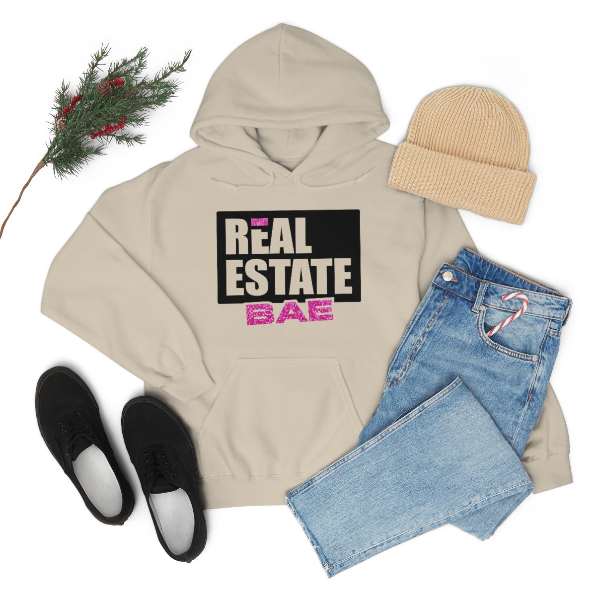 Real Estate Bae™ Hooded Sweatshirt