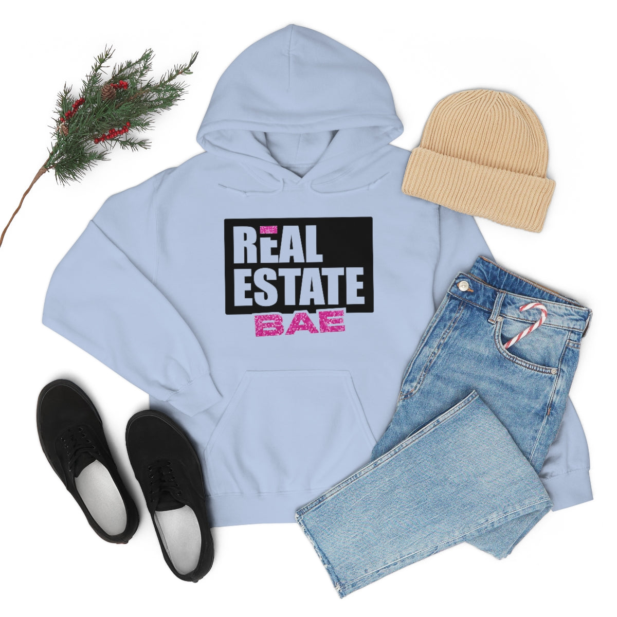 Real Estate Bae™ Hooded Sweatshirt