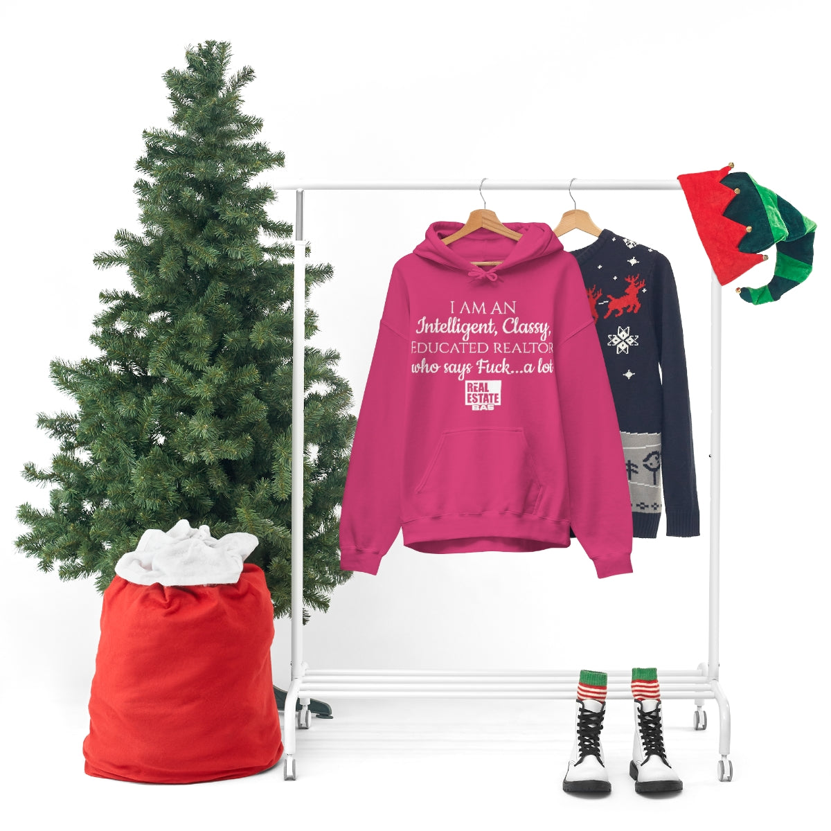 F*ck Hooded Sweatshirt- Real Estate Bae™