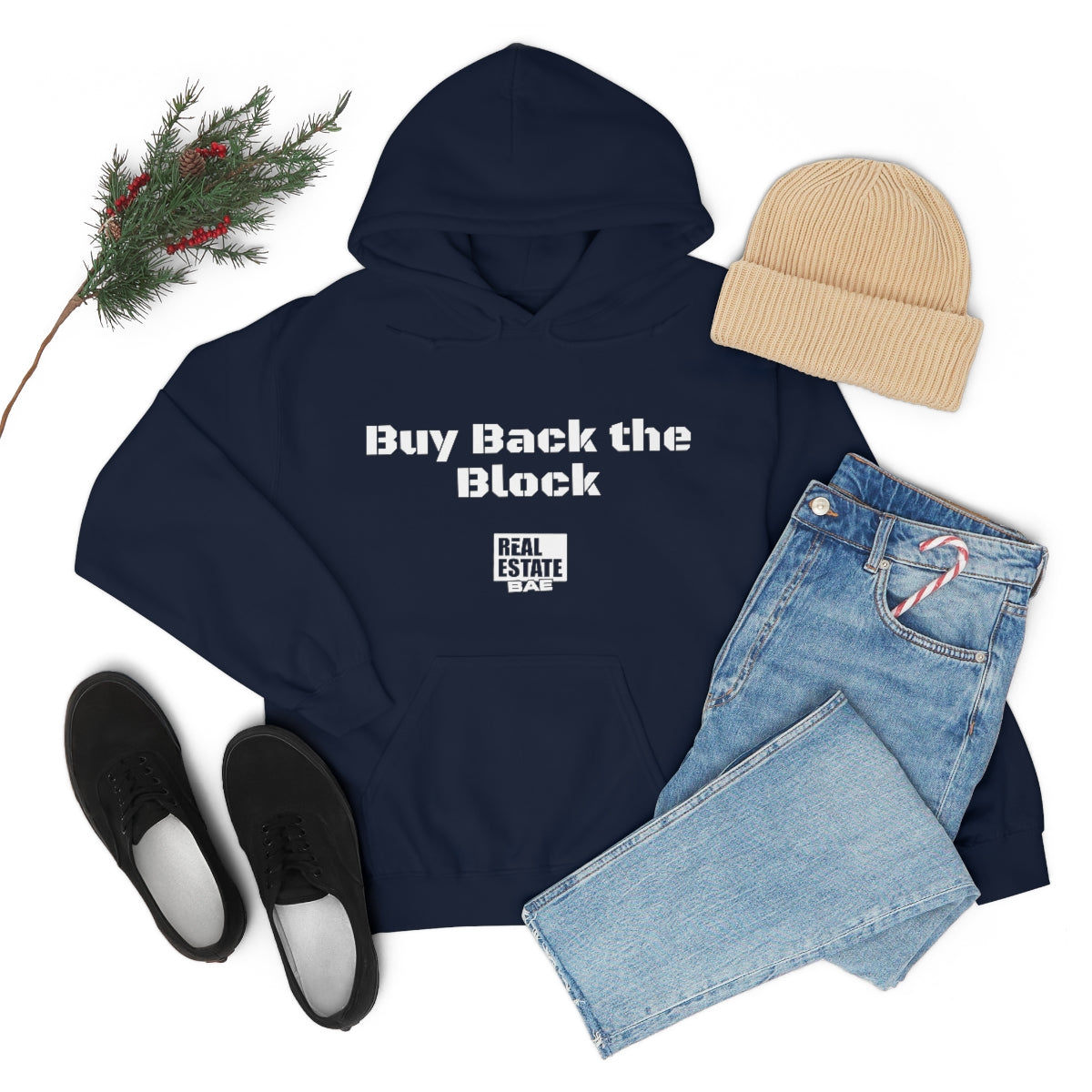 It's Time Real Estate Bae™ Hooded Sweatshirt