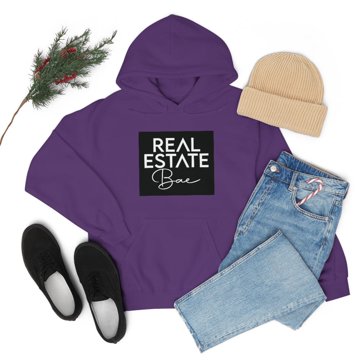 Real Estate Bae™ Hooded Sweatshirt