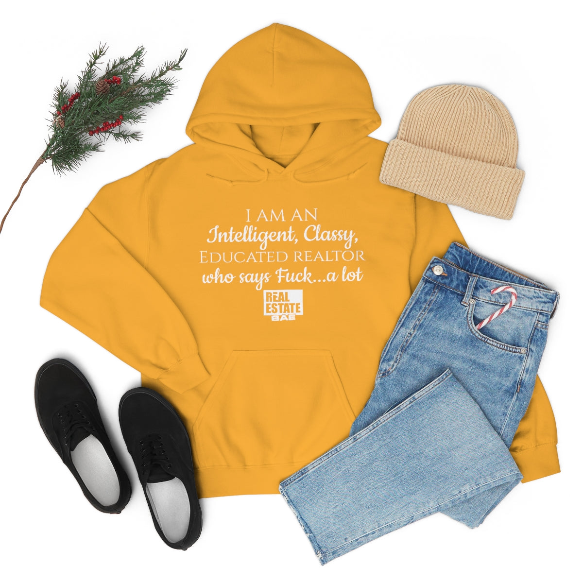 F*ck Hooded Sweatshirt- Real Estate Bae™