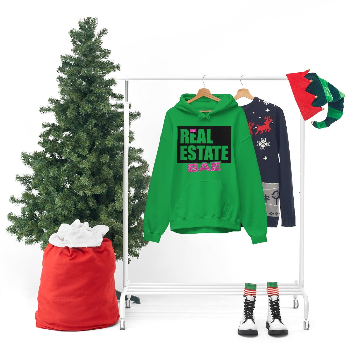 Real Estate Bae™ Hooded Sweatshirt