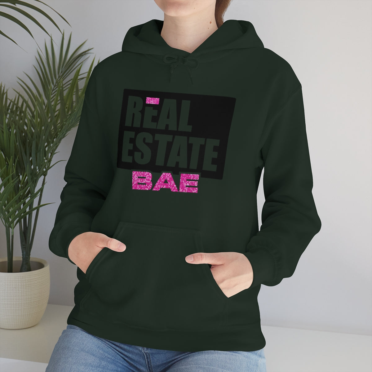 Real Estate Bae™ Hooded Sweatshirt