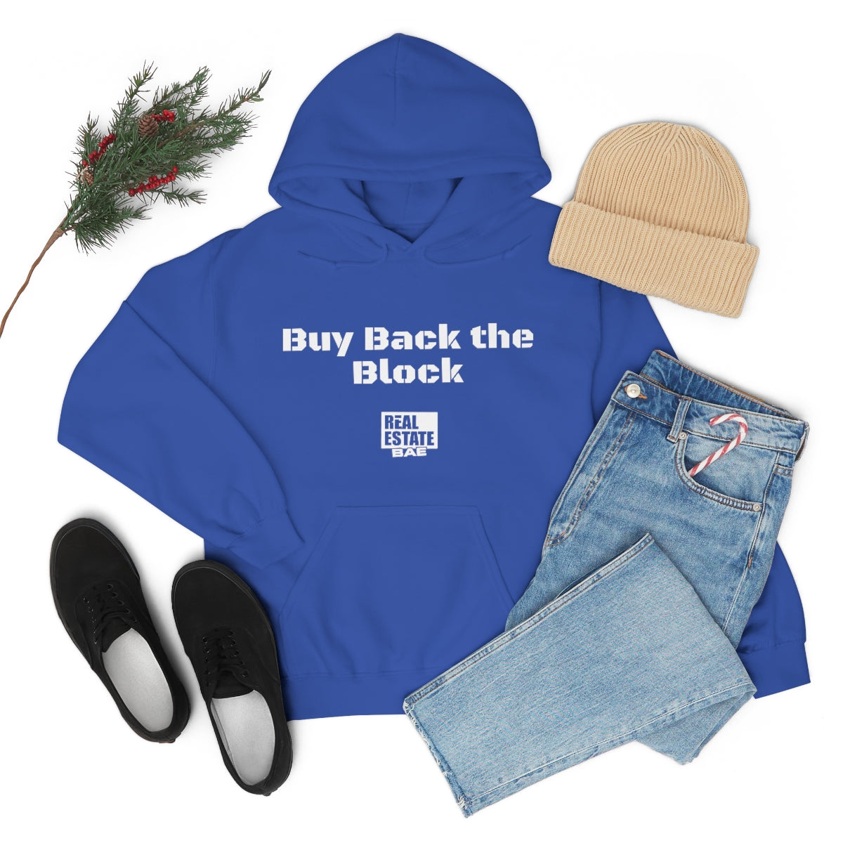 It's Time Real Estate Bae™ Hooded Sweatshirt