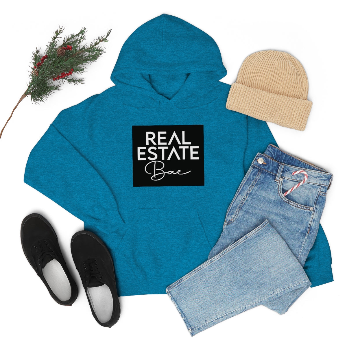 Real Estate Bae™ Hooded Sweatshirt
