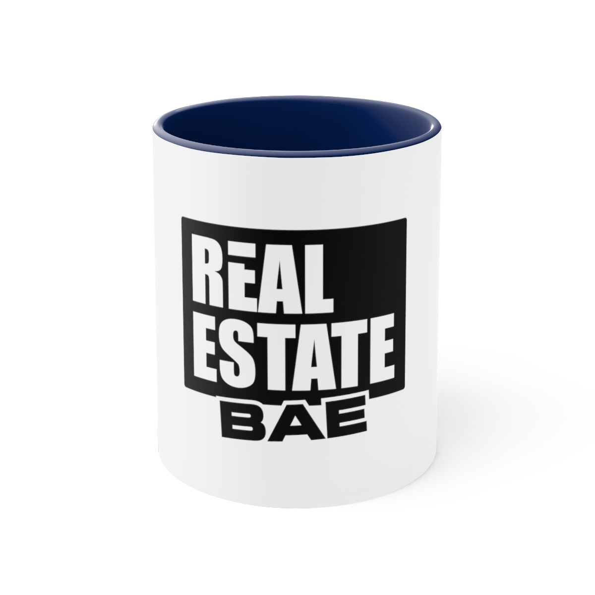 Real Estate Bae™ Two Tone Coffee Mug, 11oz