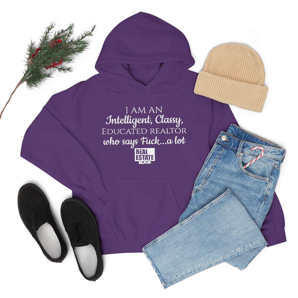 F*ck Hooded Sweatshirt- Real Estate Bae™