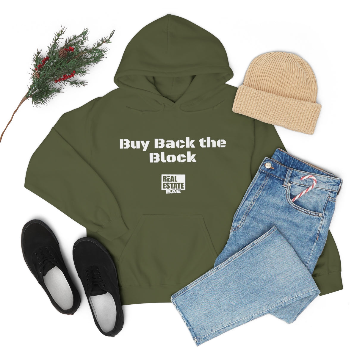It's Time Real Estate Bae™ Hooded Sweatshirt