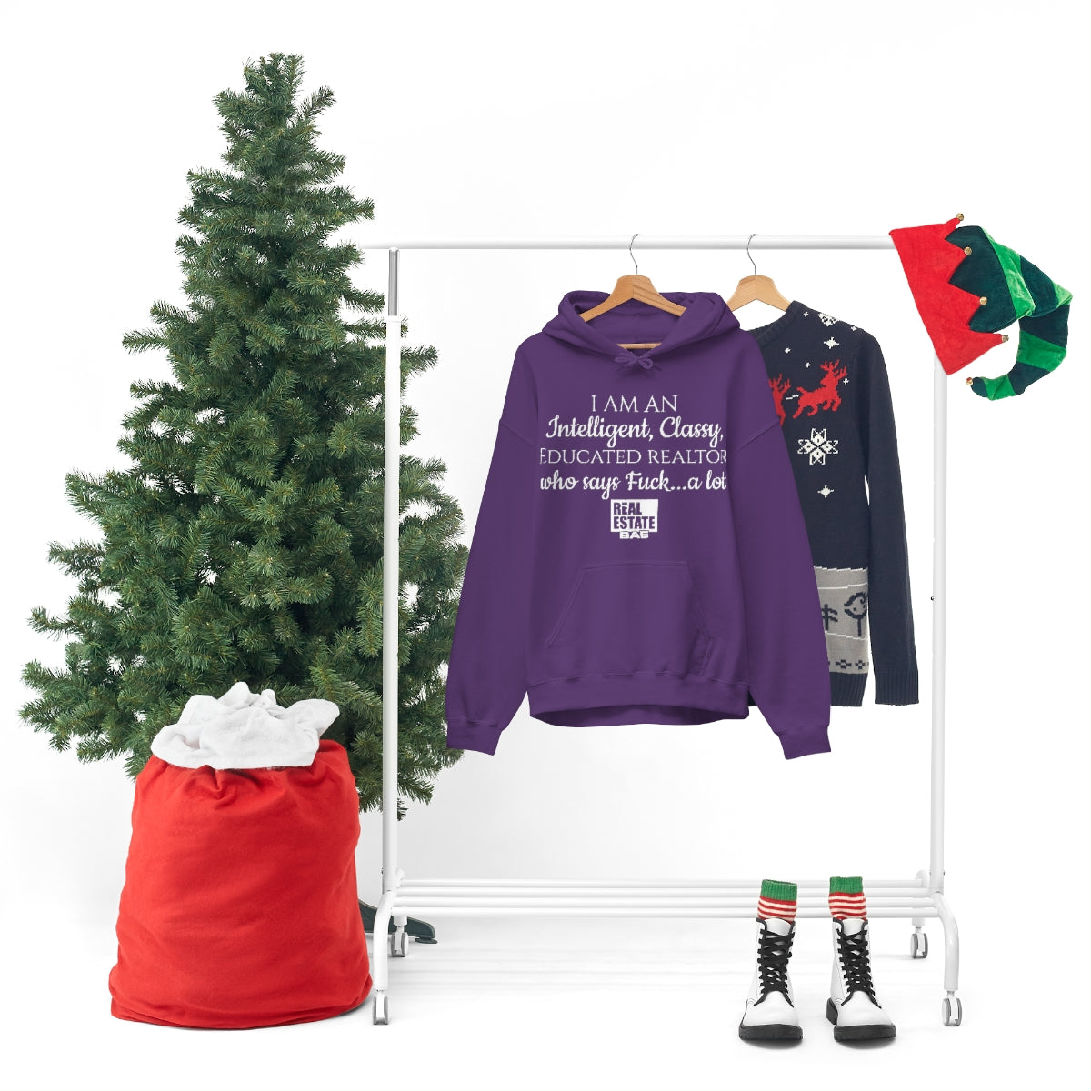 F*ck Hooded Sweatshirt- Real Estate Bae™