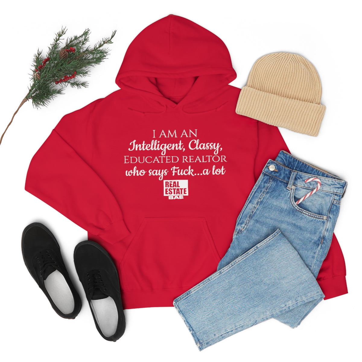 F*ck Hooded Sweatshirt- Real Estate Bae™