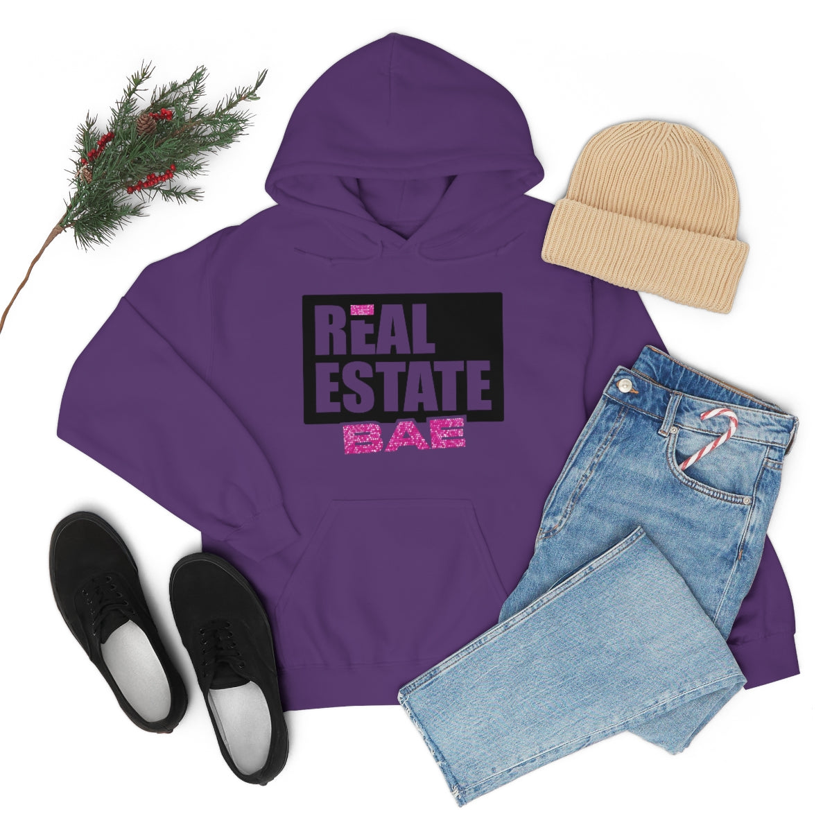 Real Estate Bae™ Hooded Sweatshirt