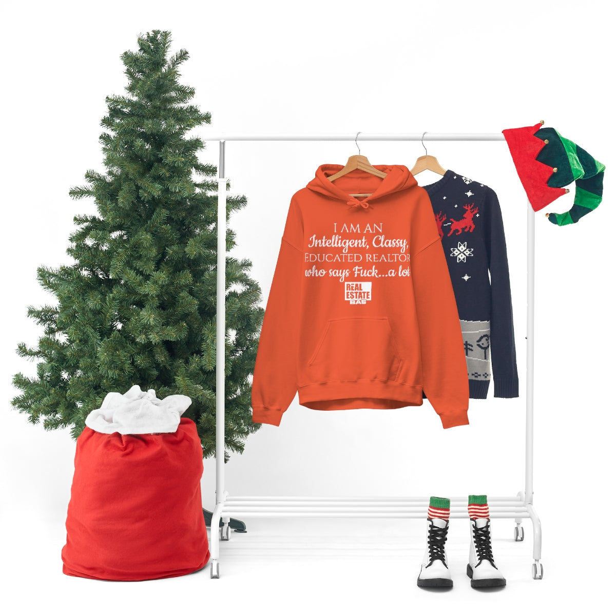 F*ck Hooded Sweatshirt- Real Estate Bae™