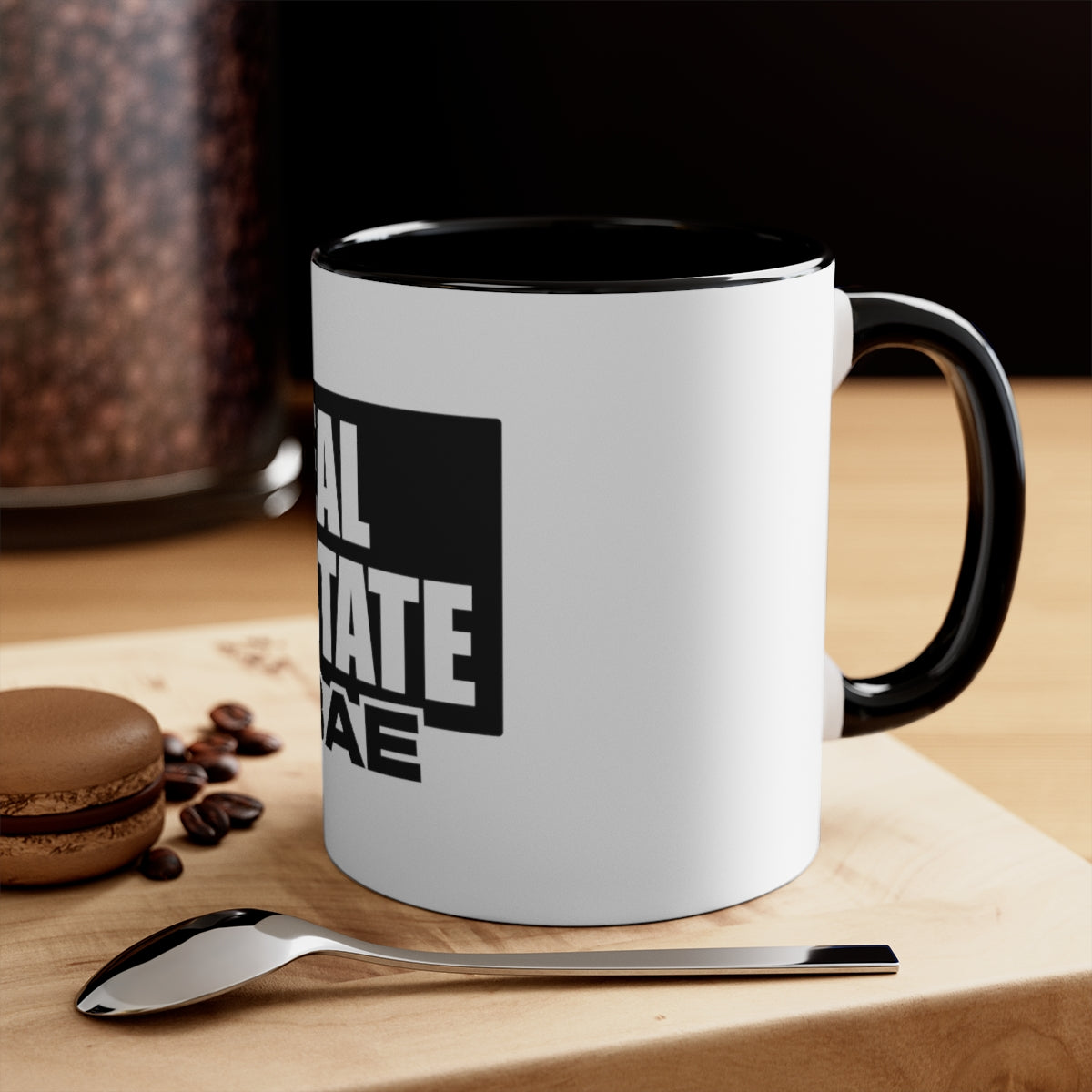 Real Estate Bae™ Two Tone Coffee Mug, 11oz