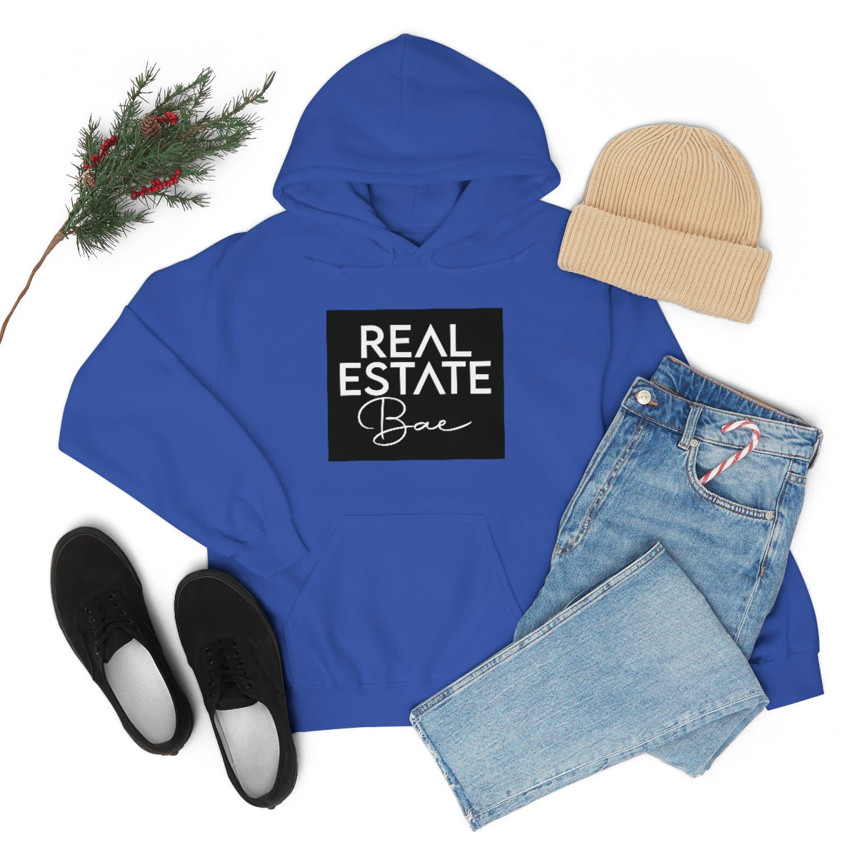 Real Estate Bae™ Hooded Sweatshirt