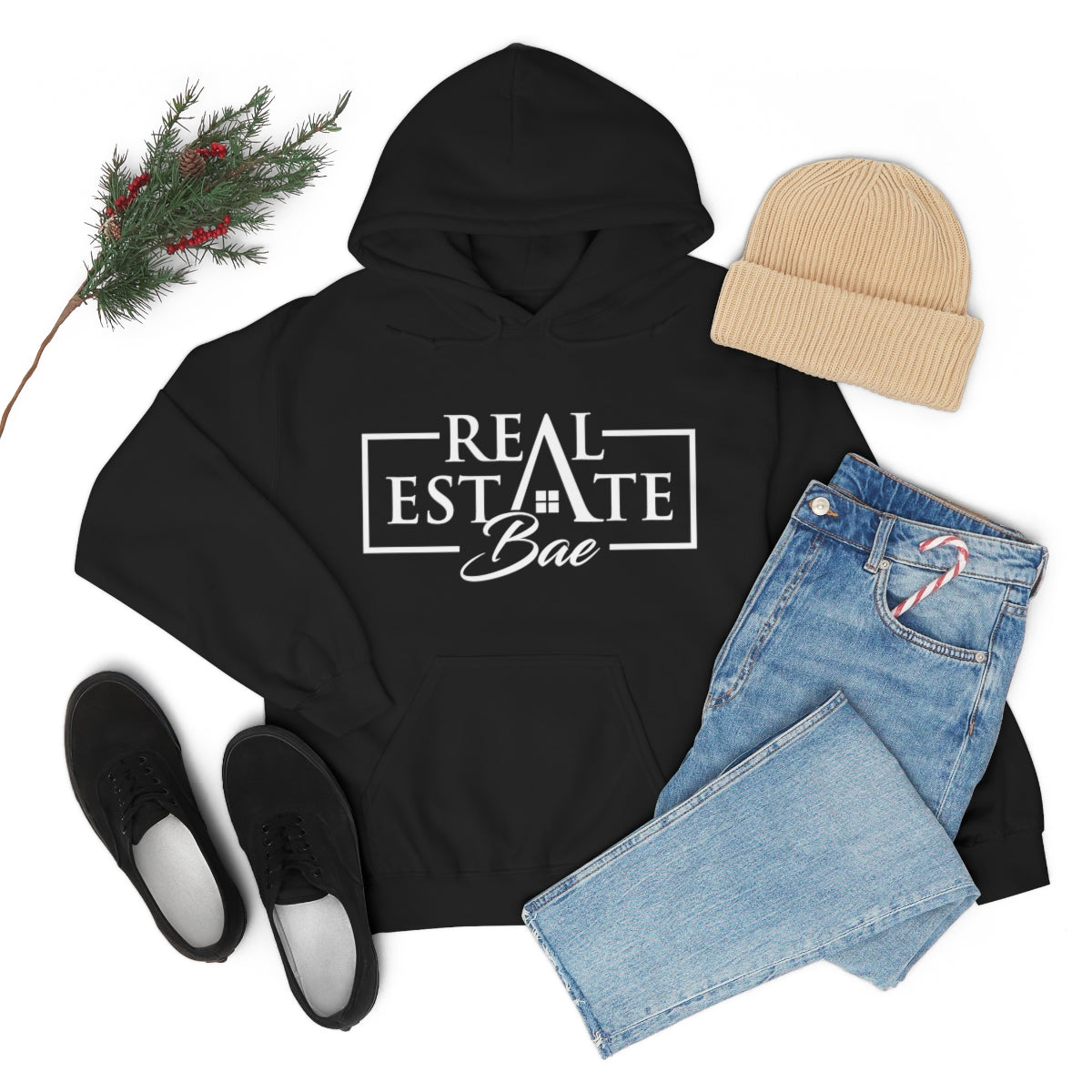 Real Estate Bae™ Hooded Sweatshirt