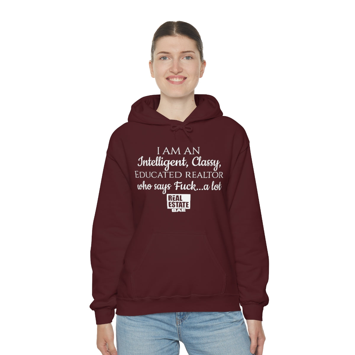 F*ck Hooded Sweatshirt- Real Estate Bae™