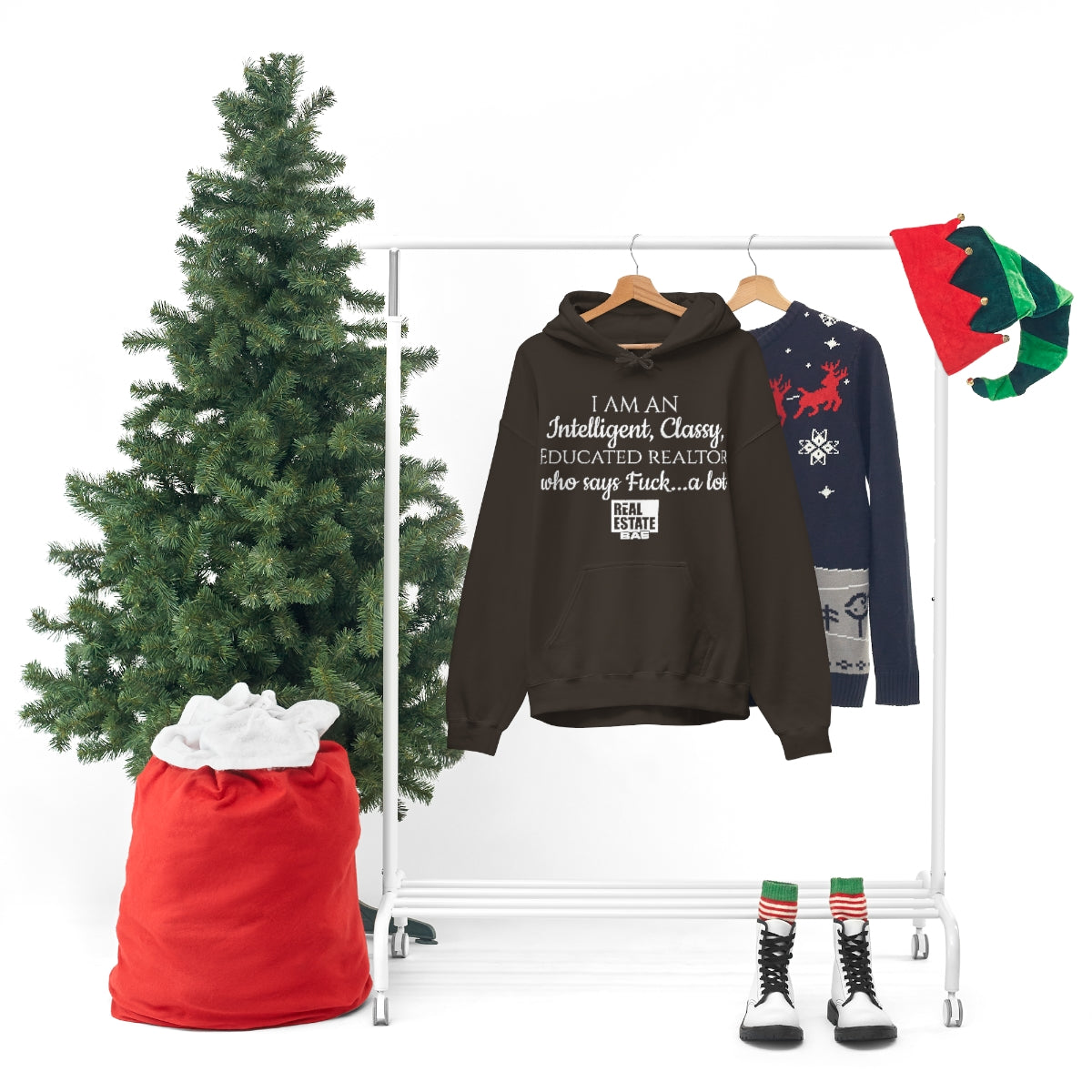 F*ck Hooded Sweatshirt- Real Estate Bae™
