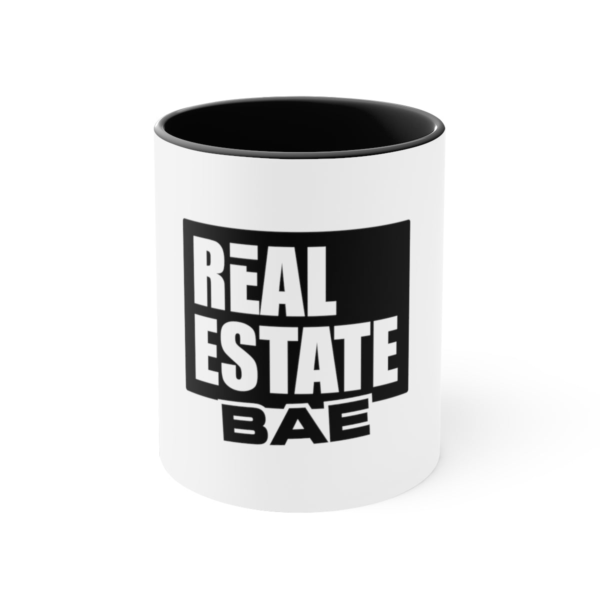 Real Estate Bae™ Two Tone Coffee Mug, 11oz