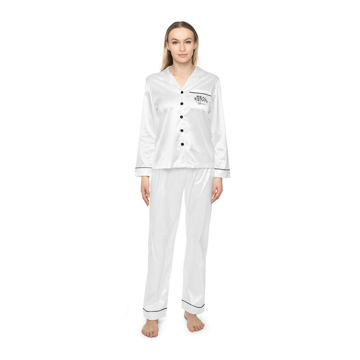 Real Estate Bae™ Women's Satin Pajamas