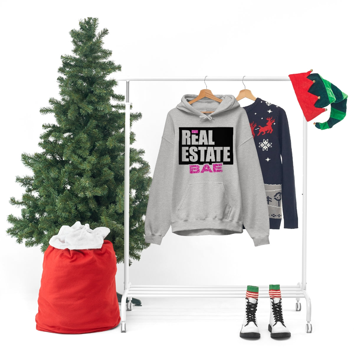 Real Estate Bae™ Hooded Sweatshirt