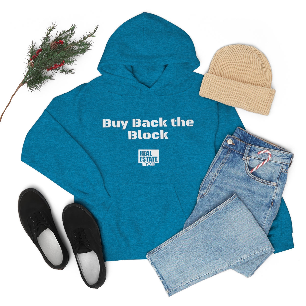 It's Time Real Estate Bae™ Hooded Sweatshirt