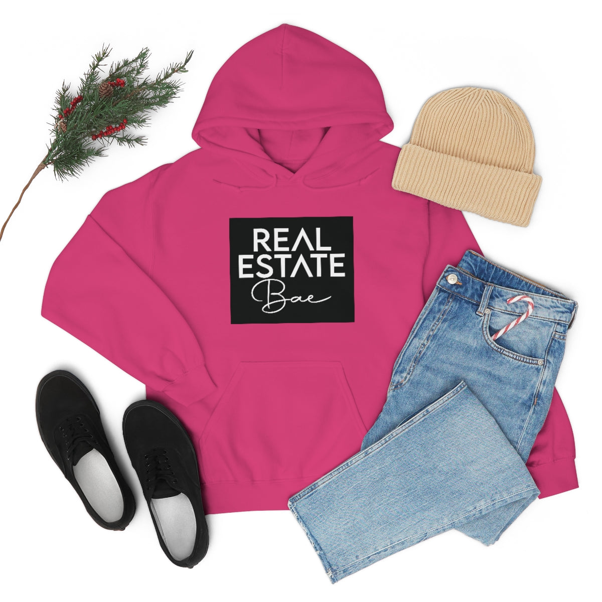 Real Estate Bae™ Hooded Sweatshirt