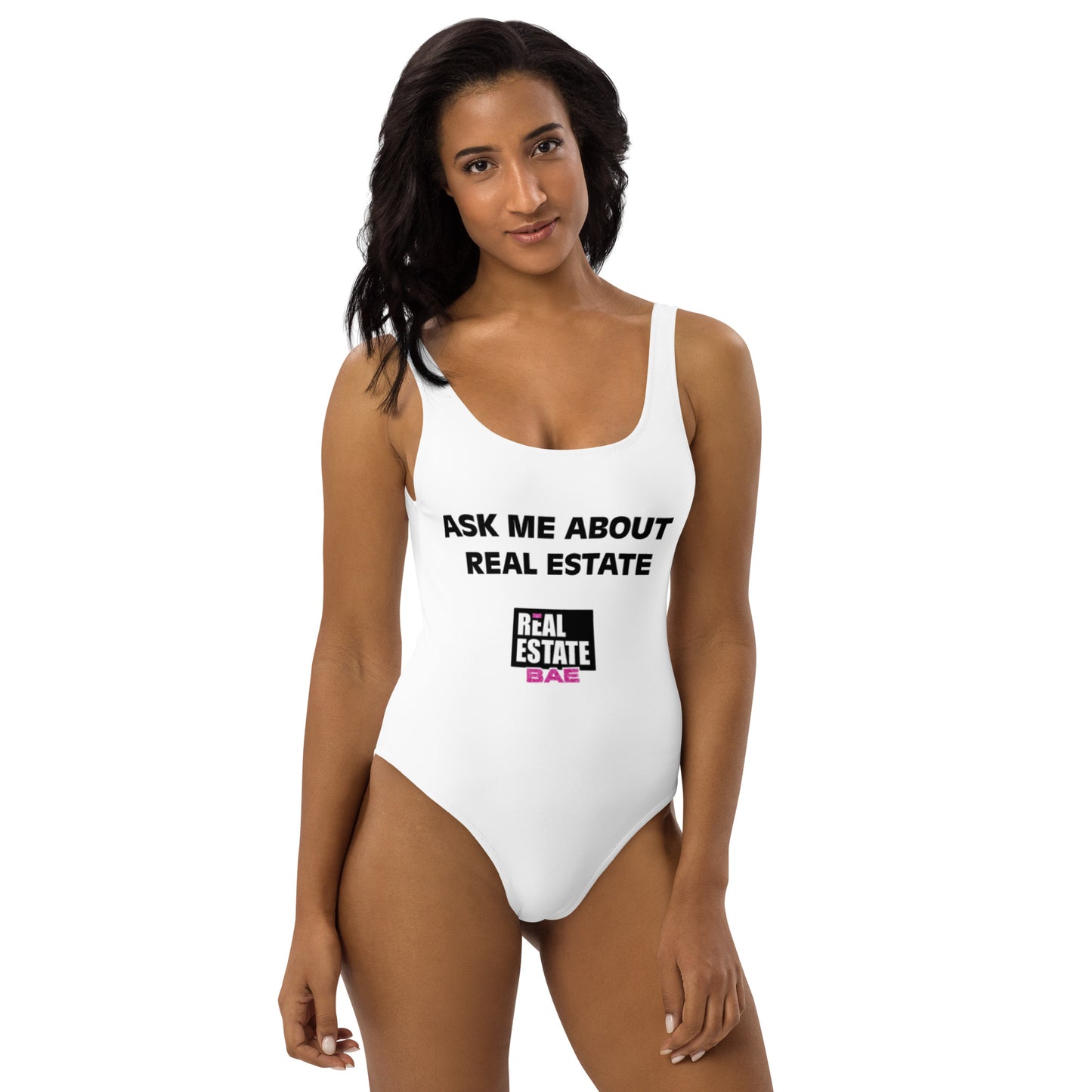 Real Estate BaeWatch One-Piece Swimsuit