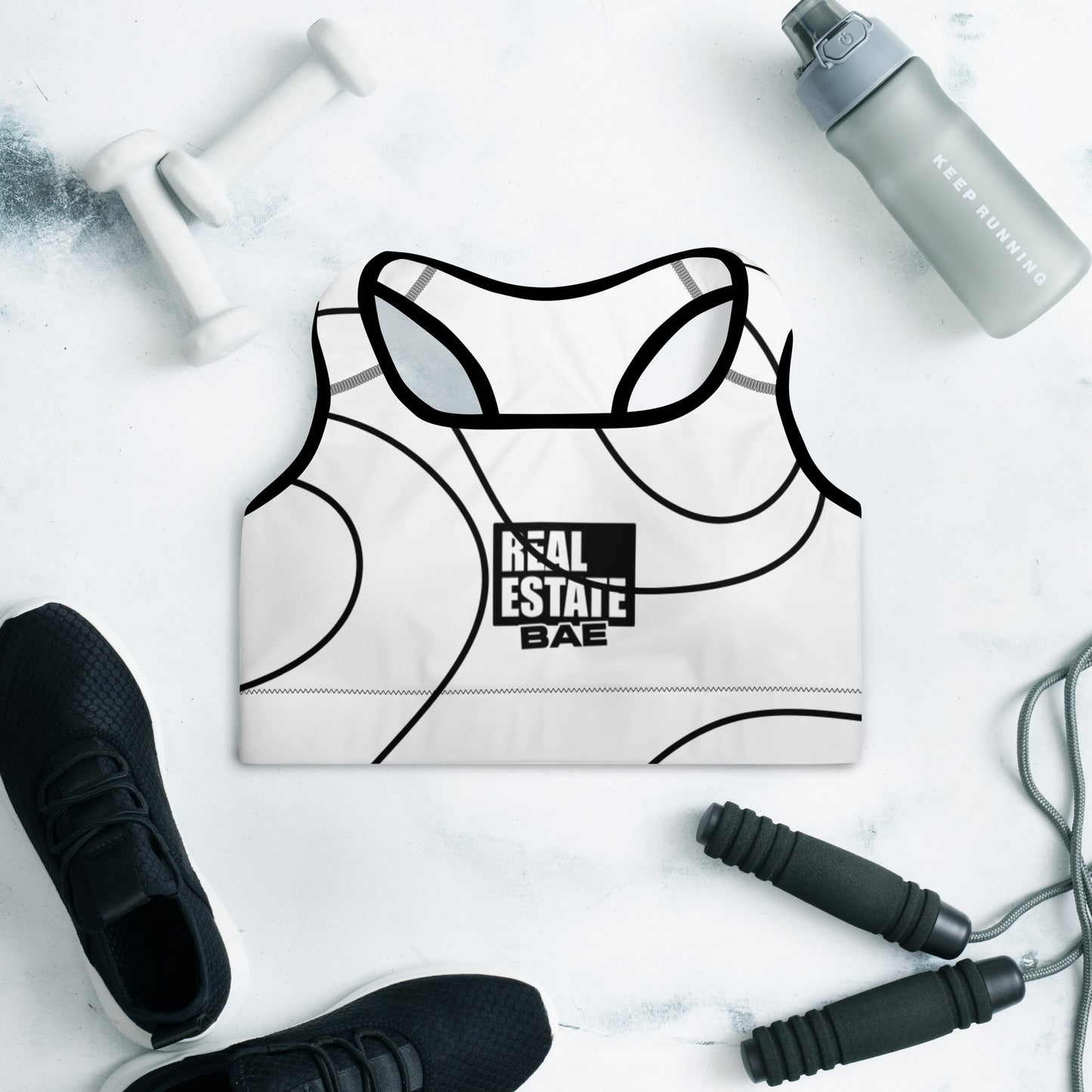 Real Estate Bae™ Padded Sports Bra