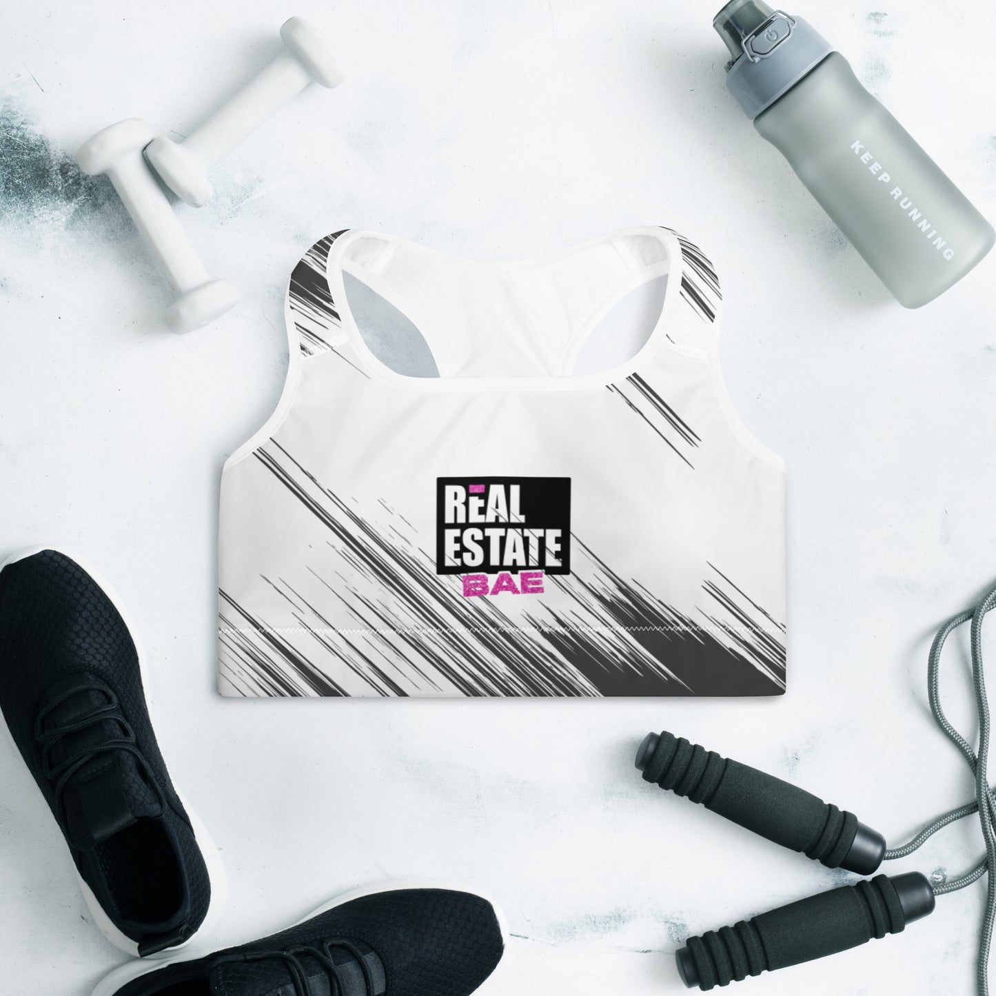 Real Estate Bae™ Padded Sports Bra