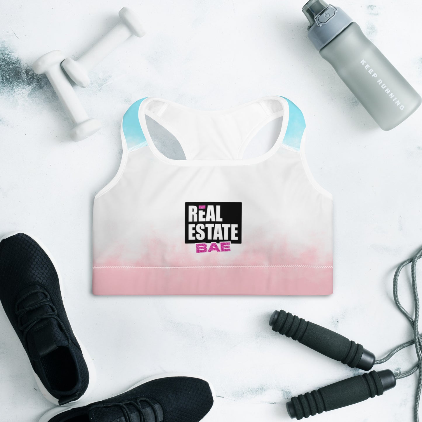 Real Estate Bae™ Padded Sports Bra
