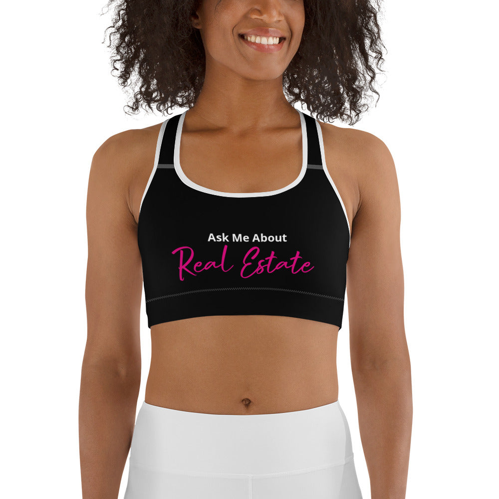 Real Estate Bae™ -Sports bra