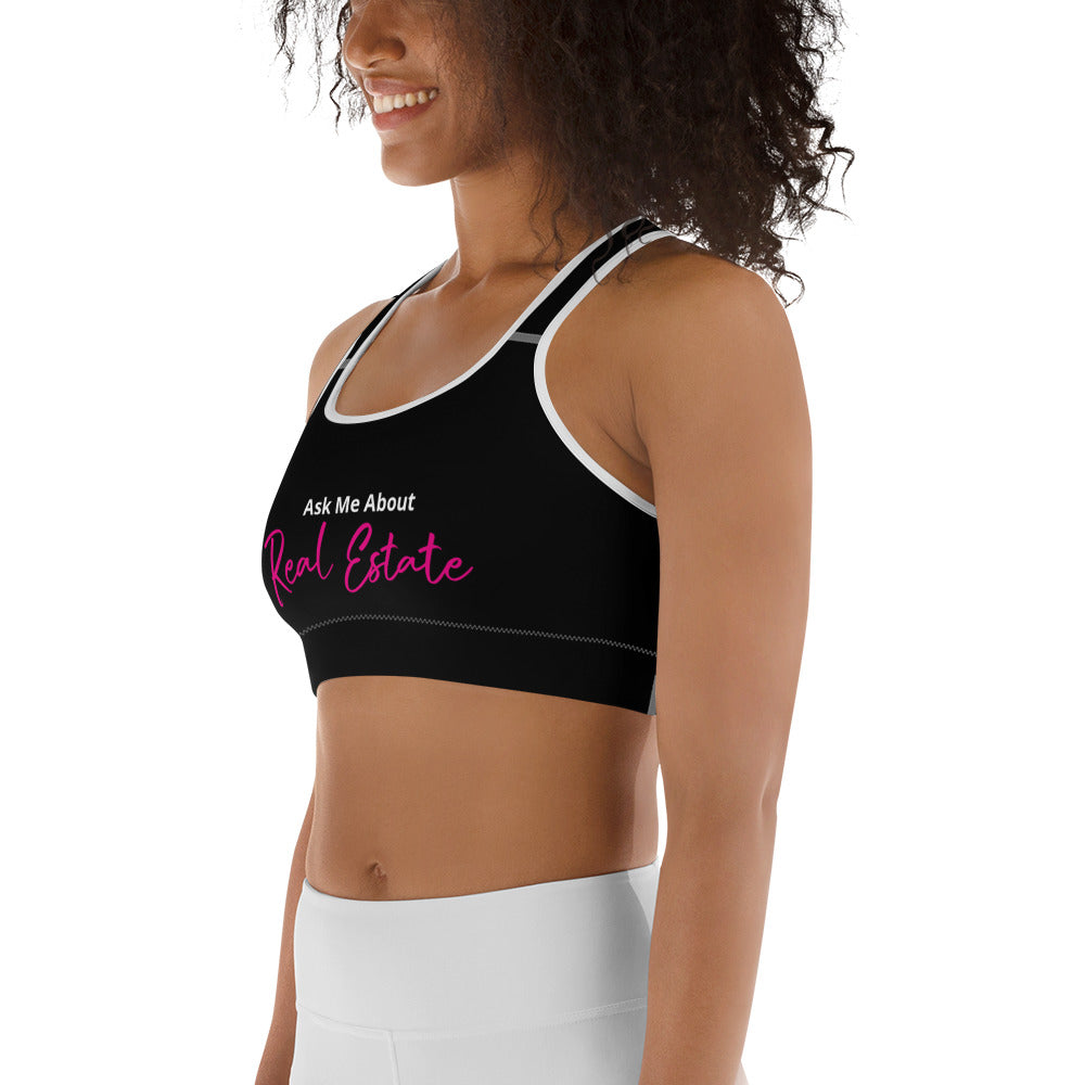 Real Estate Bae™ -Sports bra