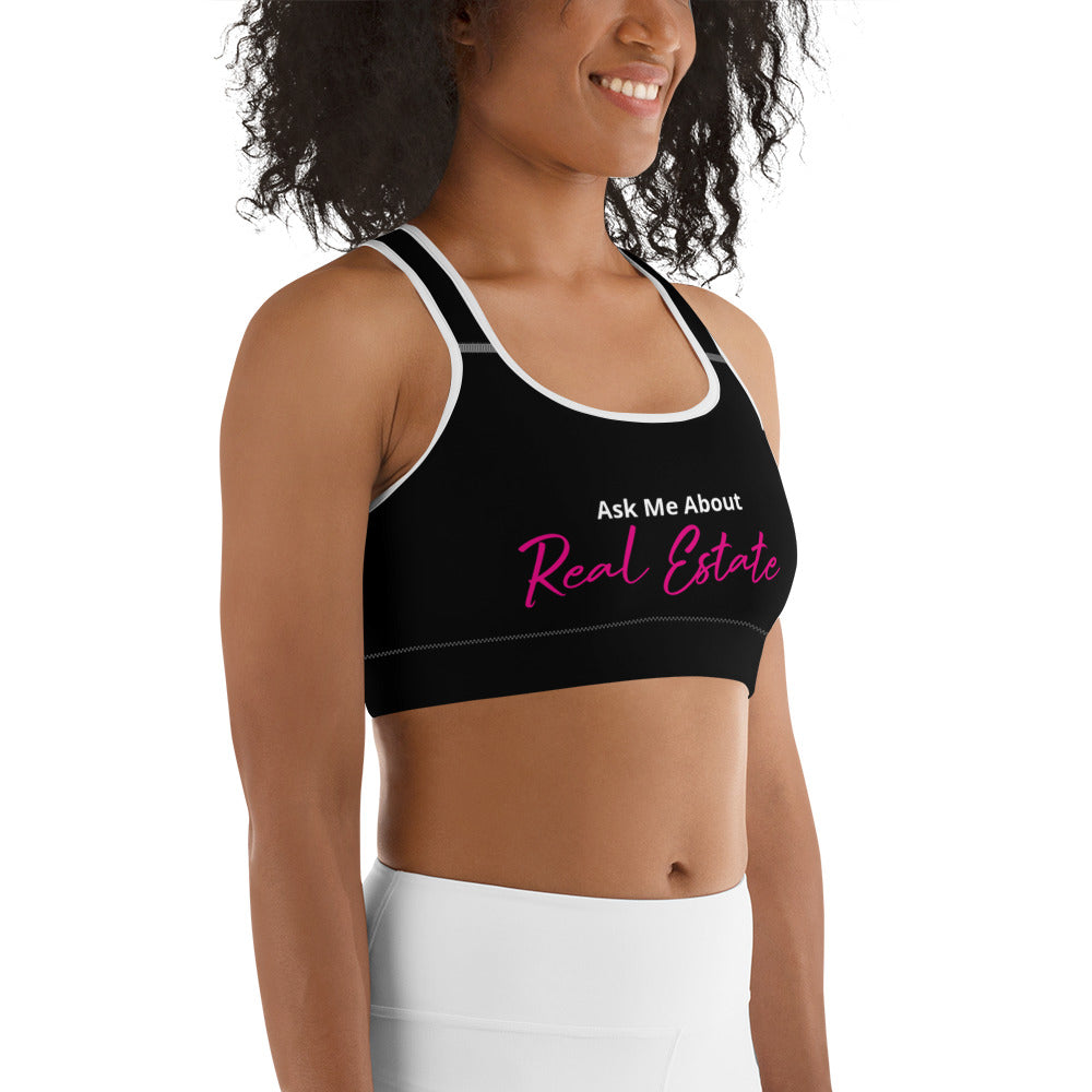Real Estate Bae™ -Sports bra