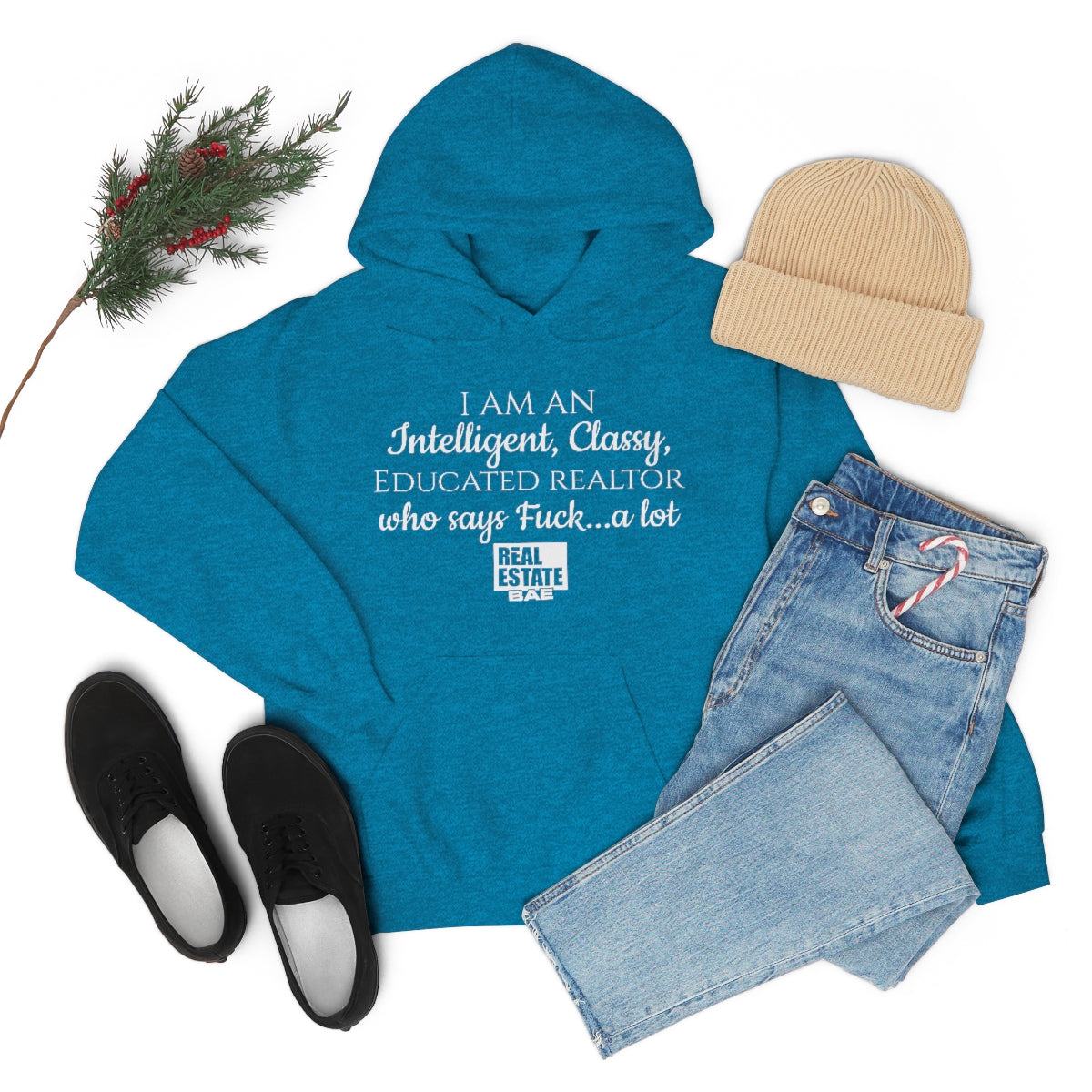 F*ck Hooded Sweatshirt- Real Estate Bae™