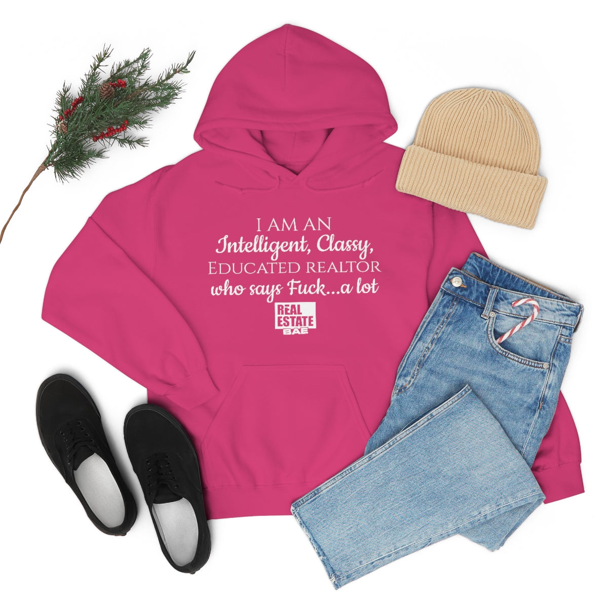 F*ck Hooded Sweatshirt- Real Estate Bae™