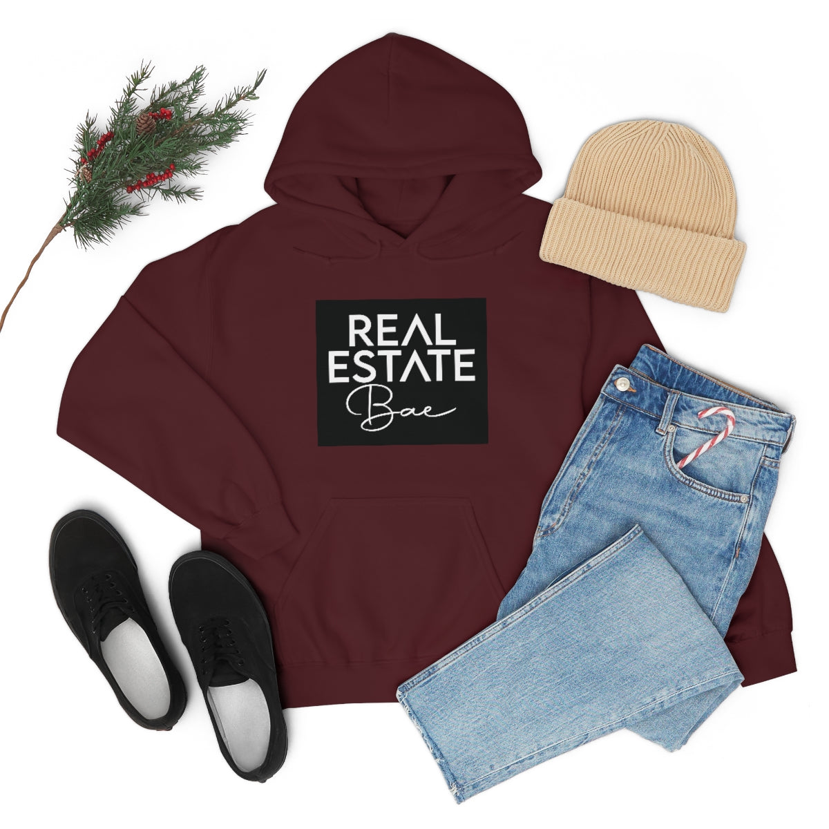 Real Estate Bae™ Hooded Sweatshirt
