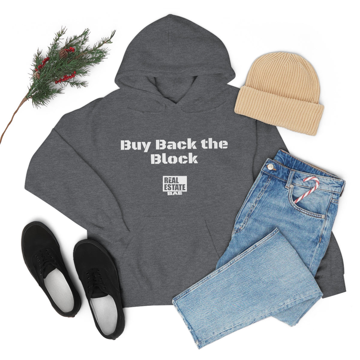 It's Time Real Estate Bae™ Hooded Sweatshirt