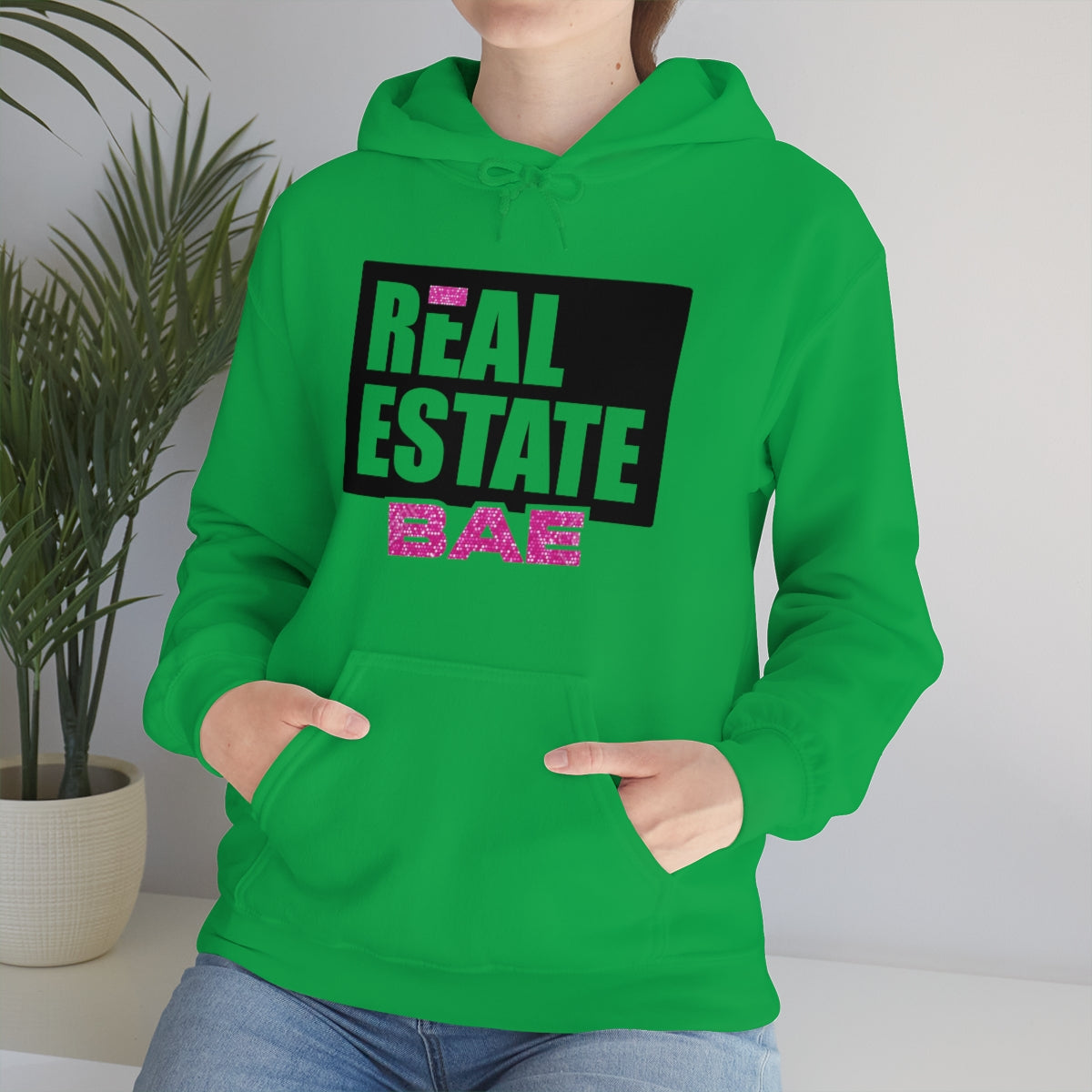 Real Estate Bae™ Hooded Sweatshirt